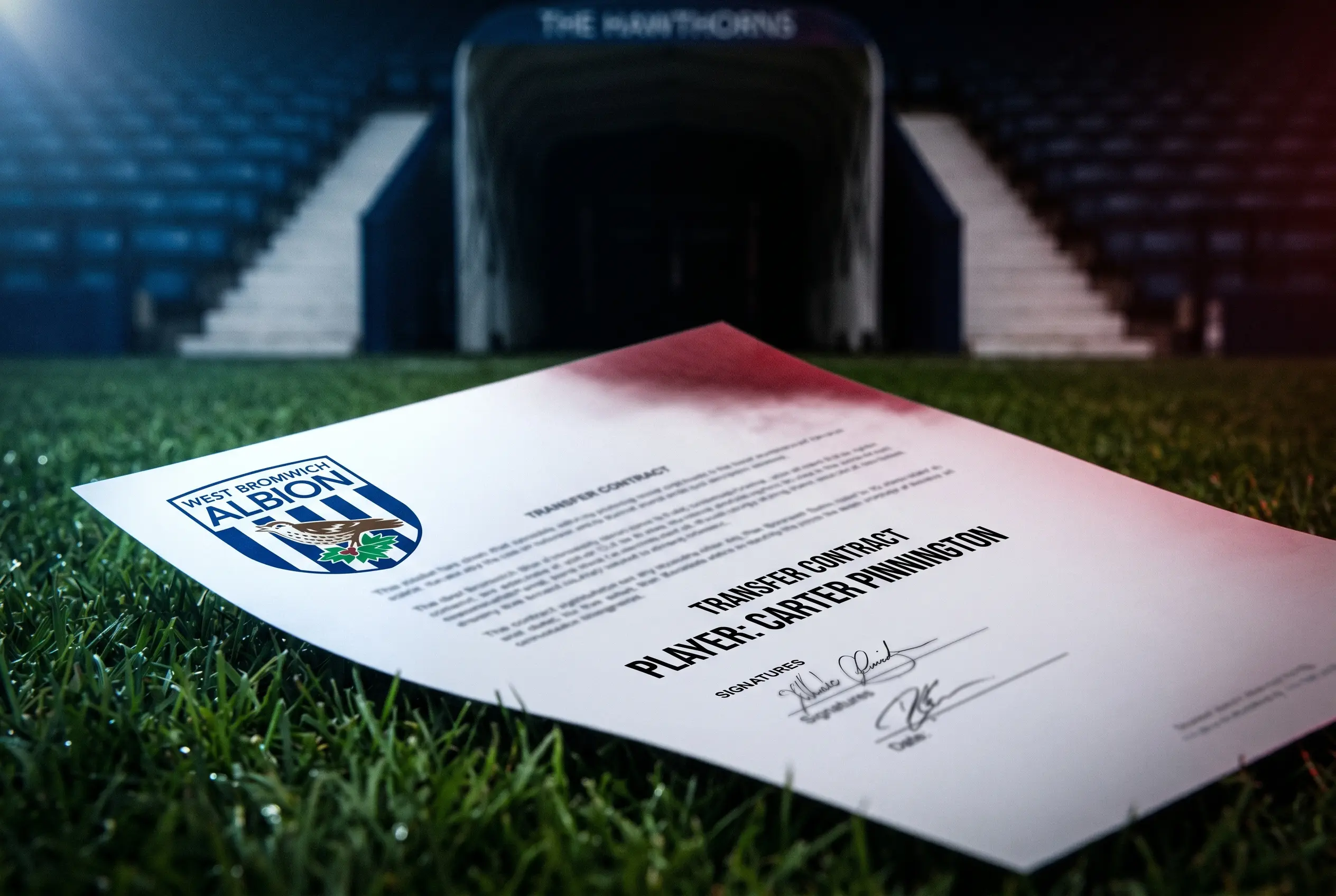 Carter Pinnington West Brom permanent transfer from Liverpool