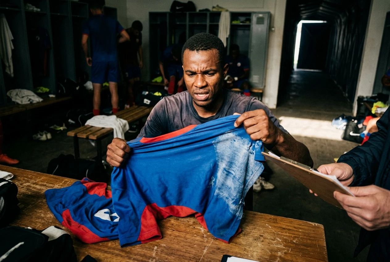 Haiti World Cup jersey change by FIFA
