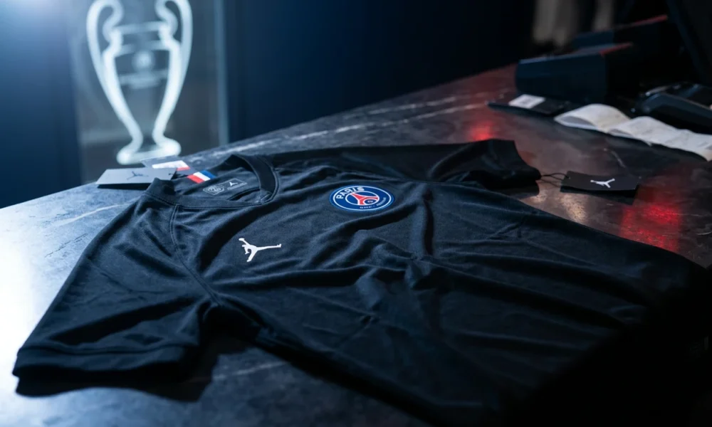 Michael Jordan PSG Champions League merchandise payday