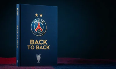 PSG Back to Back official book Champions League