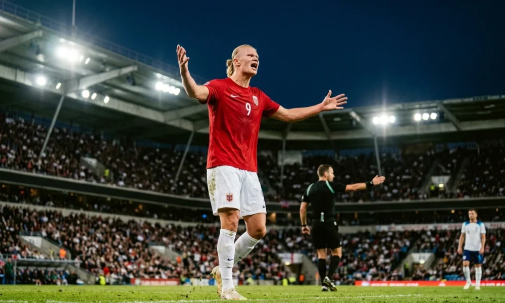 Alfie Haaland England referee criticism World Cup quarterfinal reaction