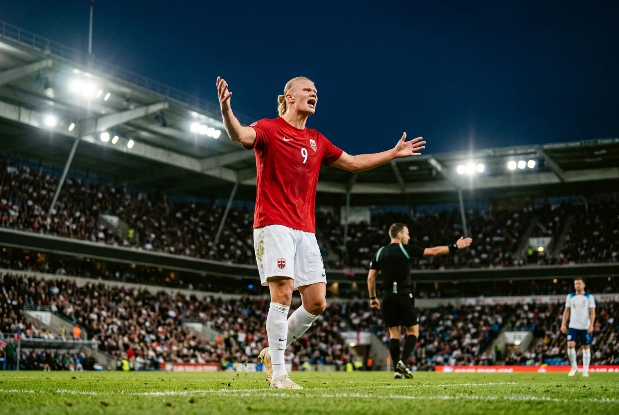 Alfie Haaland England referee criticism World Cup quarterfinal reaction