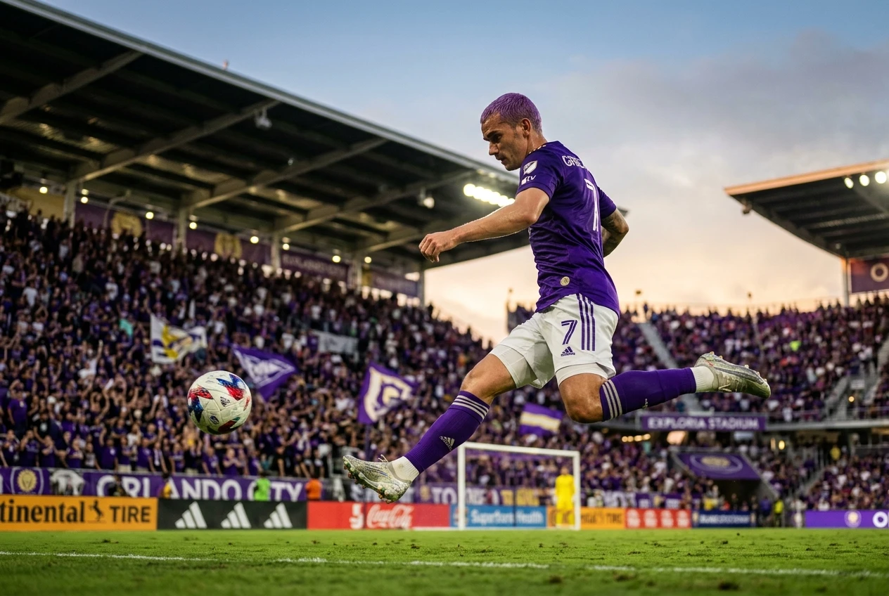 Antoine Griezmann scores Orlando City debut goal Tampa Bay Rowdies friendly