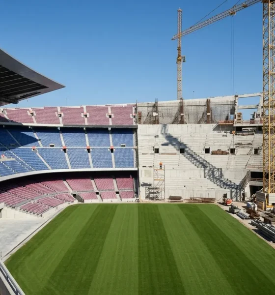 Camp Nou capacity construction status ahead of Clasico date