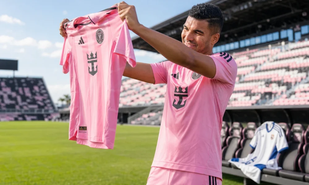 Casemiro Inter Miami unveiling amid LA Galaxy discovery rights dispute