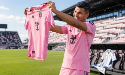 Casemiro Inter Miami unveiling amid LA Galaxy discovery rights dispute