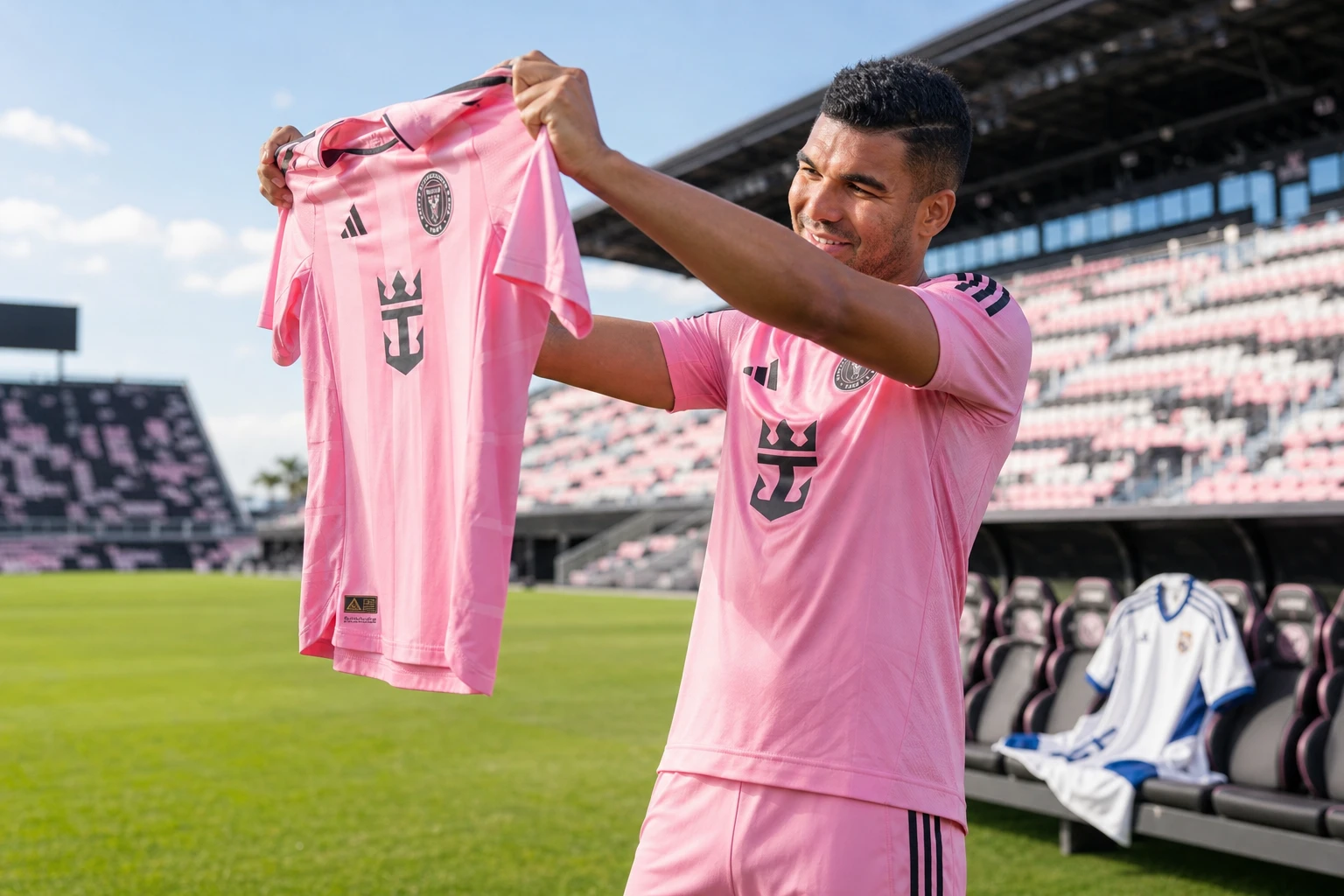 Casemiro Inter Miami unveiling amid LA Galaxy discovery rights dispute