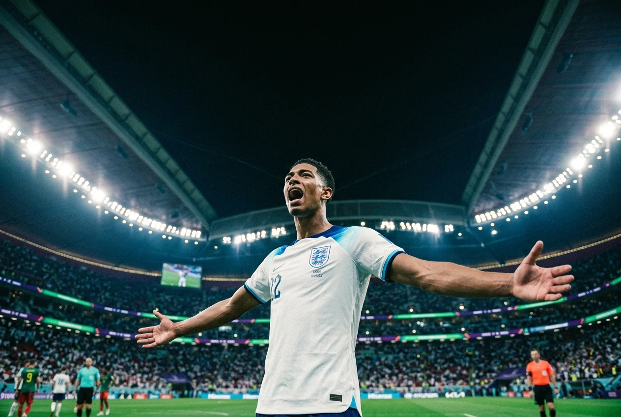 England beat Norway World Cup 2026 quarterfinal Bellingham brace