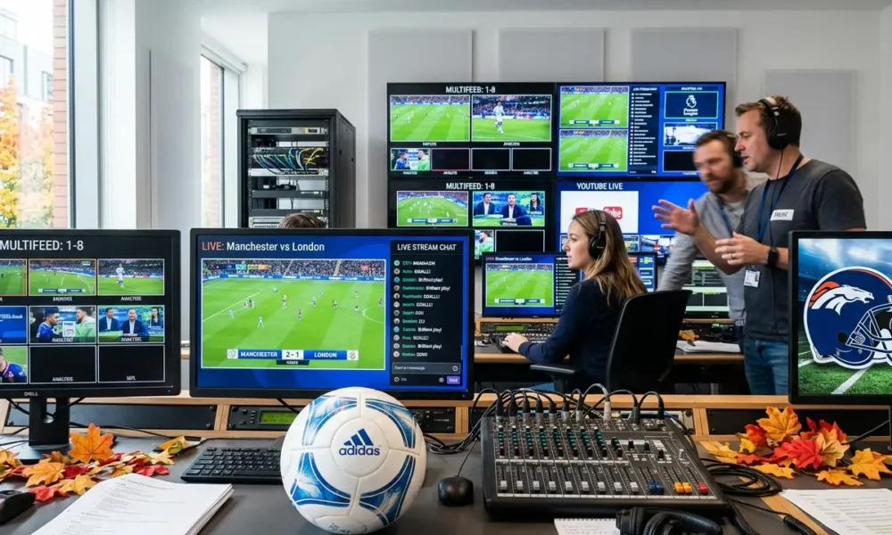 FOX Sports Always On World Cup livestream control room multi platform feeds