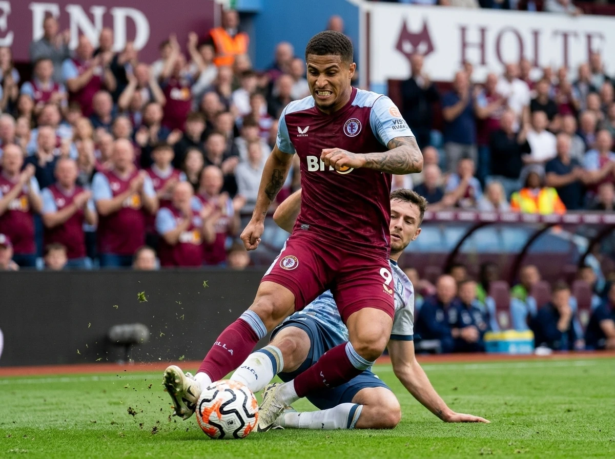 João Gomes Aston Villa signing midfield tackle action
