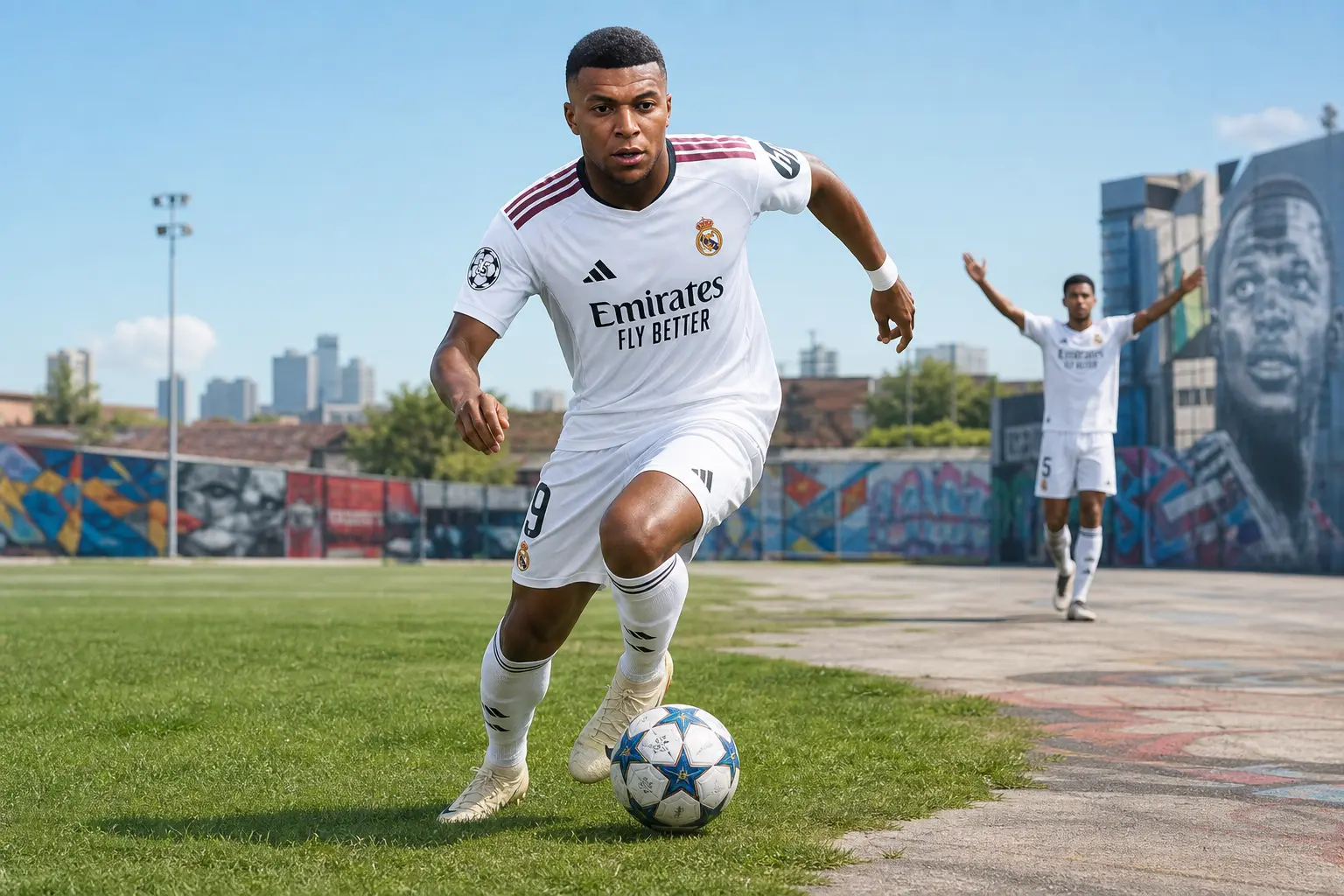 Kylian Mbappe FC 27 cover star The Grounds mode trailer