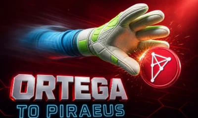 Stefan Ortega free transfer to Olympiacos as Greek club chases goalkeeper signing.