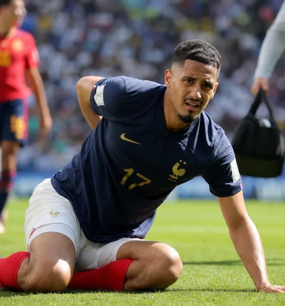 William Saliba back injury Arsenal Premier League title defence