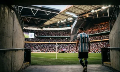 Lionel Messi Argentina England World Cup semifinal first meeting