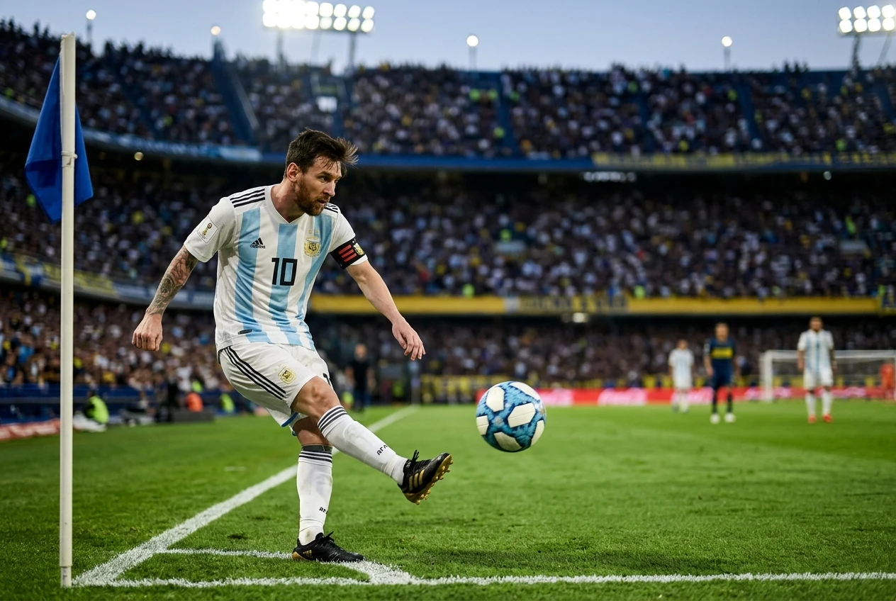 Lionel Messi World Cup all-time assist record Argentina Switzerland
