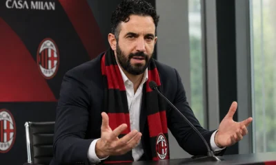 Ruben Amorim AC Milan unveiling press conference mistakes admission