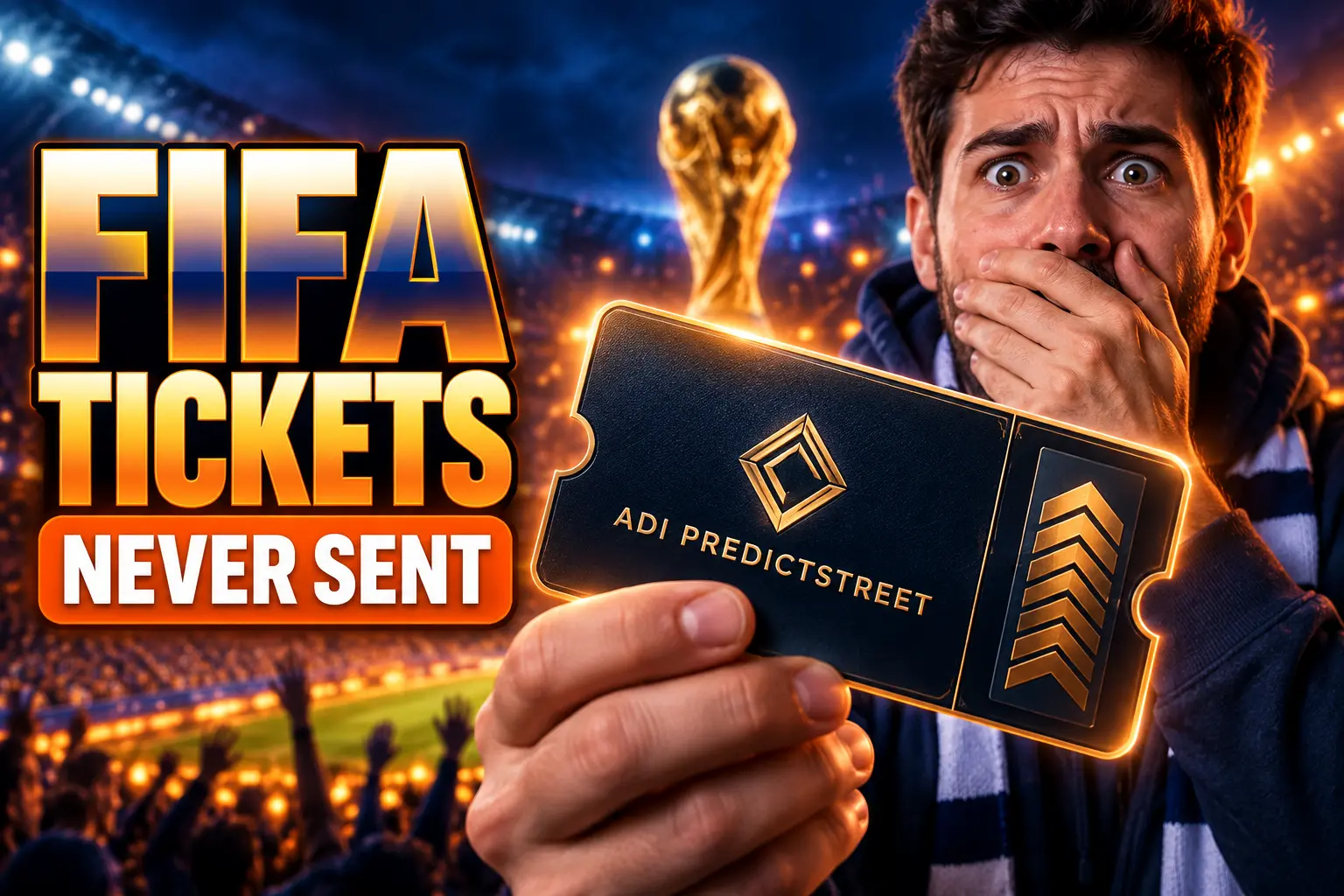 ADI Predictstreet FIFA World Cup ticket giveaway failure