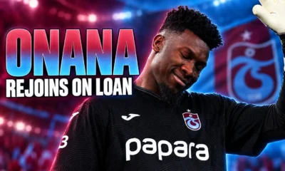 Andre Onana Trabzonspor loan from Manchester United