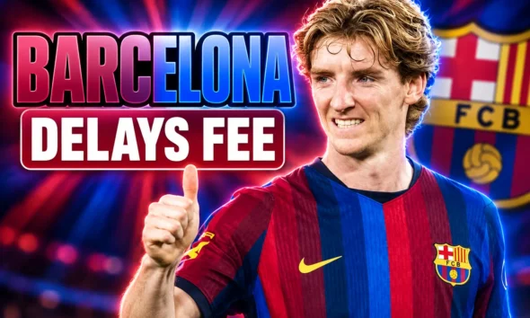 Anthony Gordon Barcelona transfer payment postponed Newcastle