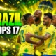 Brazil Maracana farewell squad last World Cup night