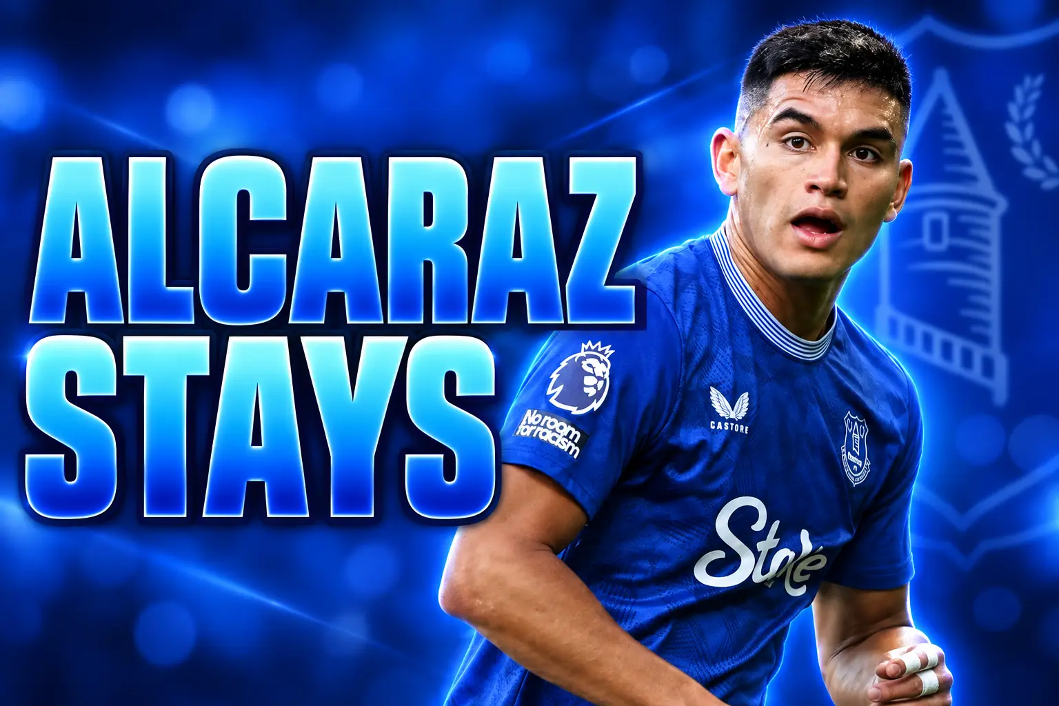 Charly Alcaraz Everton stay after River Plate enquiry