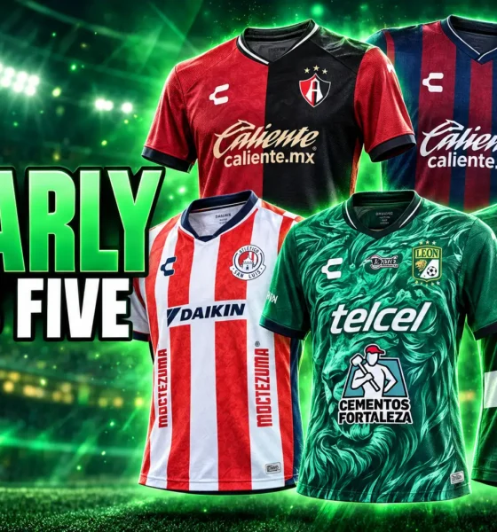 Charly Liga MX 2026 kits Atlas Atlante Leon