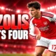 Christos Tzolis Arsenal four assists after Brugge transfer