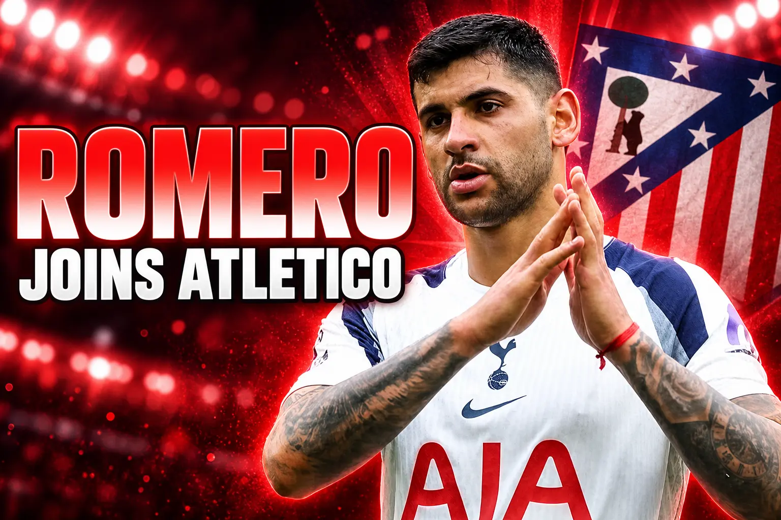 Cristian Romero Atletico Madrid transfer from Tottenham
