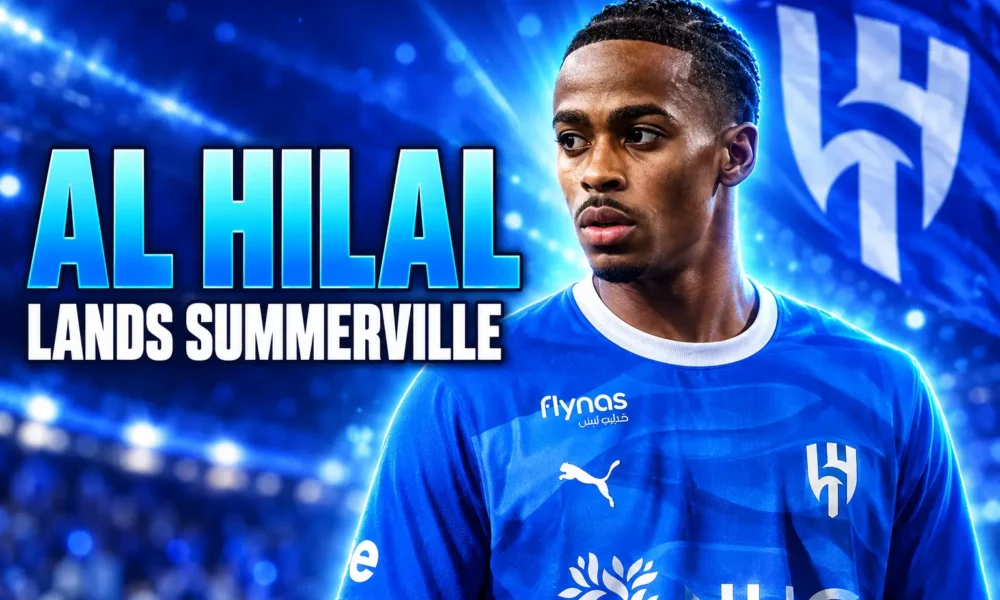 Crysencio Summerville Al Hilal four-year transfer from West Ham