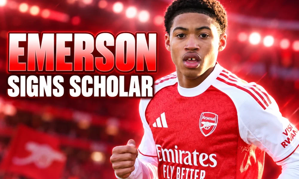 Emerson Nwaneri Arsenal scholar contract Hale End