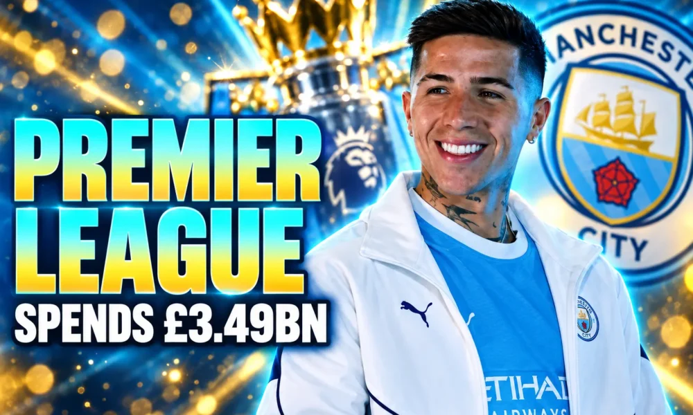 Enzo Fernandez Manchester City £125m transfer record
