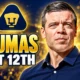 Esteban Solari Pumas UNAM Apertura 2026 12th place