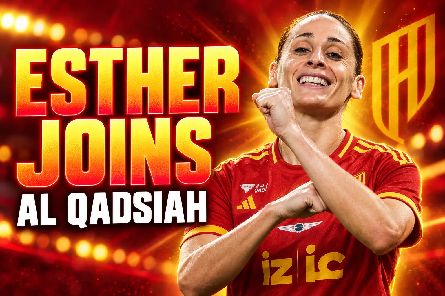 Esther González Al Qadsiah free transfer from Gotham