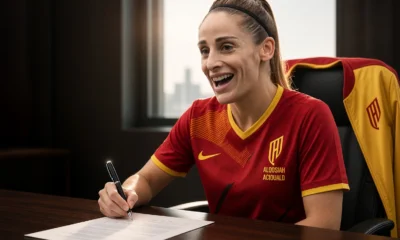 Esther González Al Qadsiah signing after Gotham FC exit