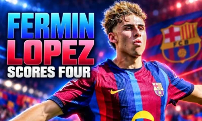Fermin Lopez Barcelona return after metatarsal surgery