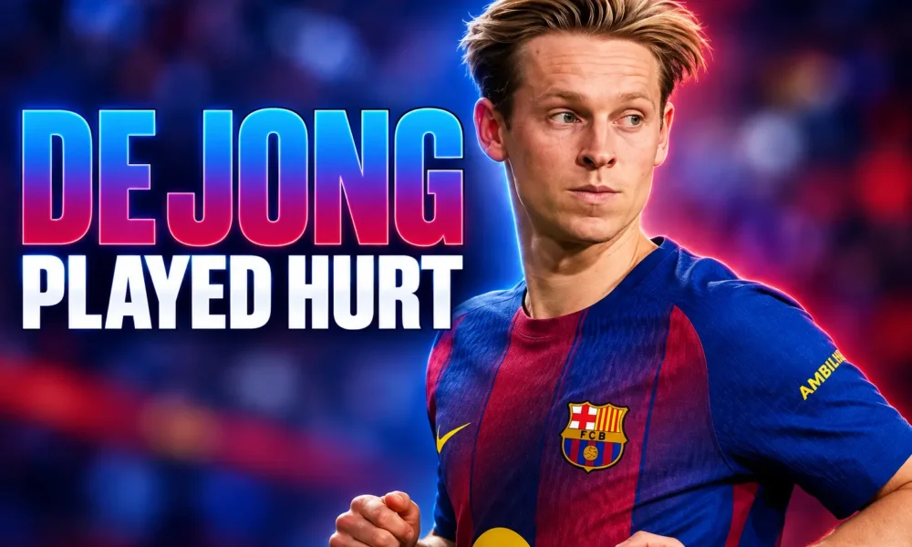 Frenkie de Jong torn MCL no surgery Barcelona