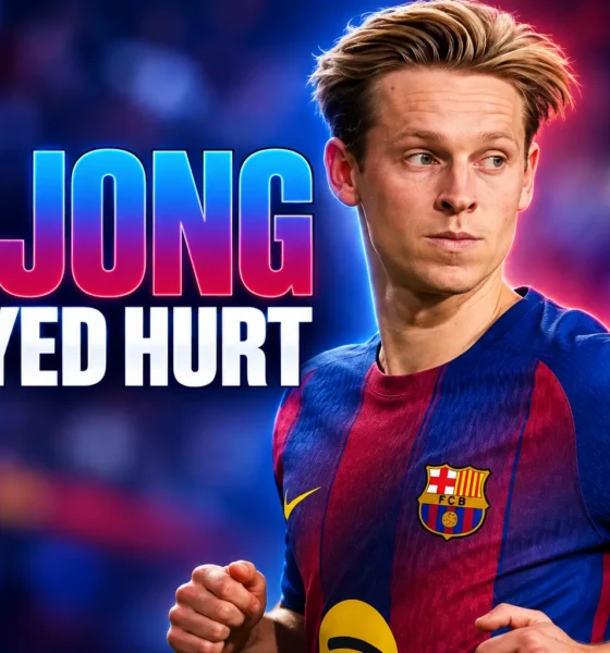 Frenkie de Jong torn MCL no surgery Barcelona