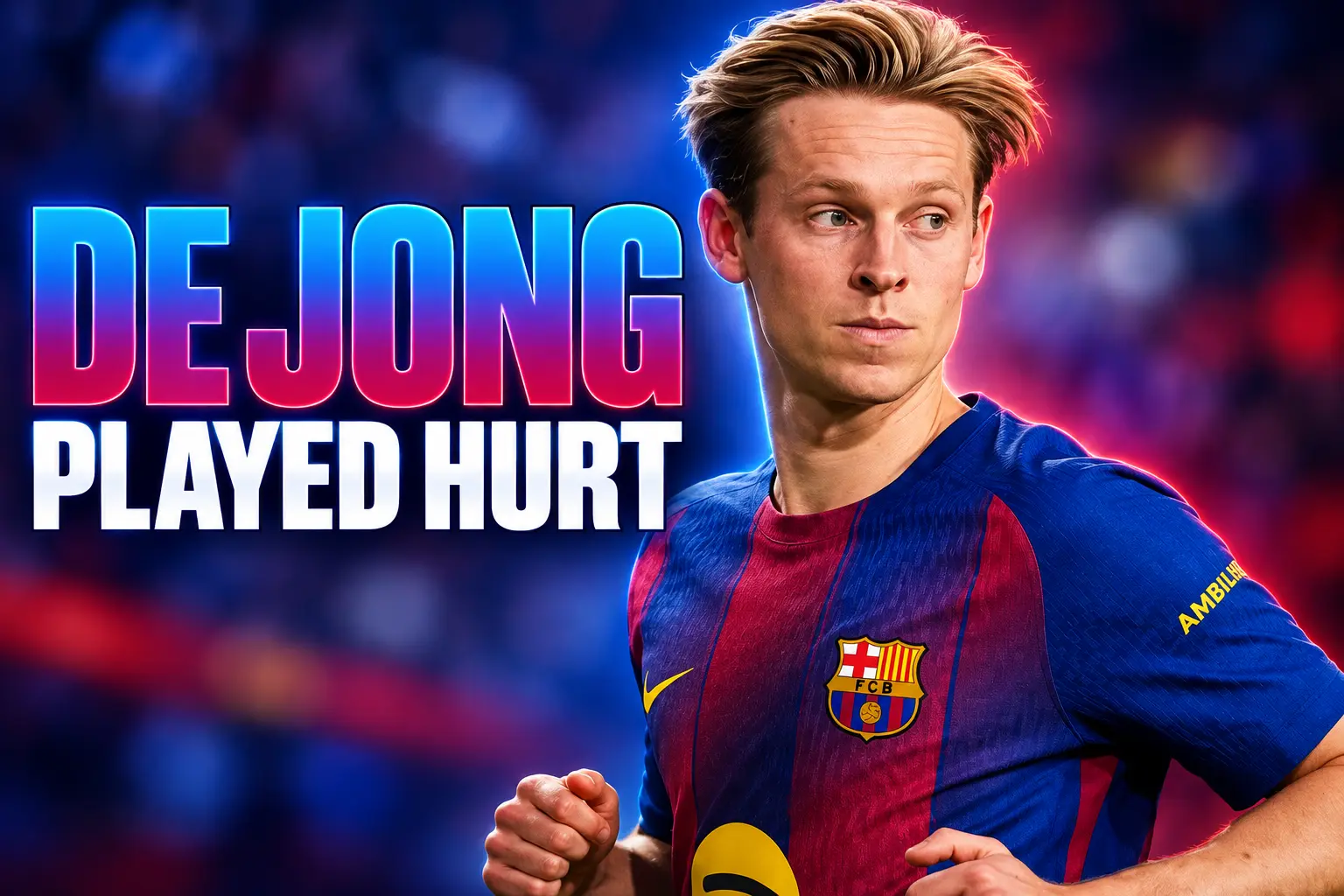 Frenkie de Jong torn MCL no surgery Barcelona