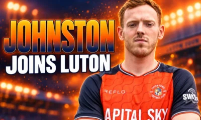 George Johnston Luton Town signing after Bolton release