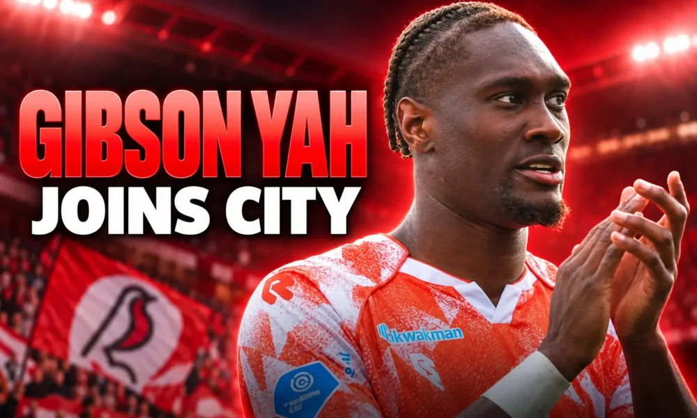 Gibson Yah Bristol City transfer from Volendam