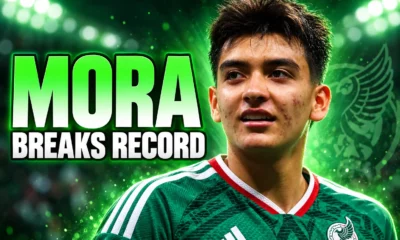 Gilberto Mora youngest Mexico World Cup player 2026