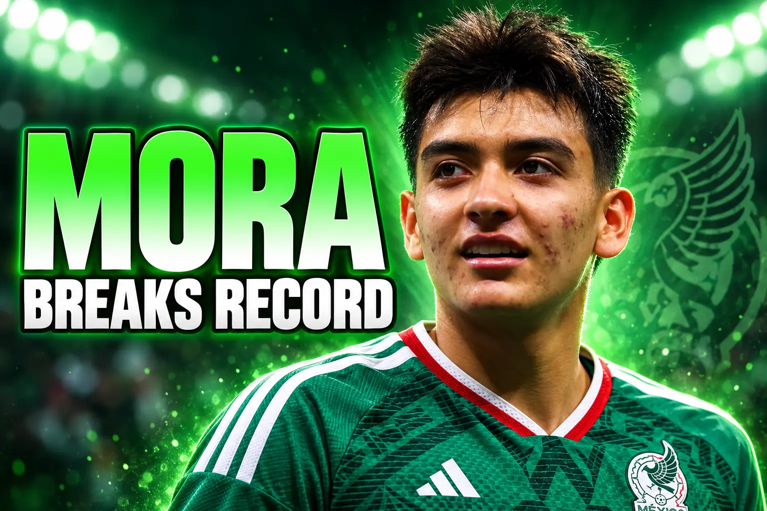 Gilberto Mora youngest Mexico World Cup player 2026