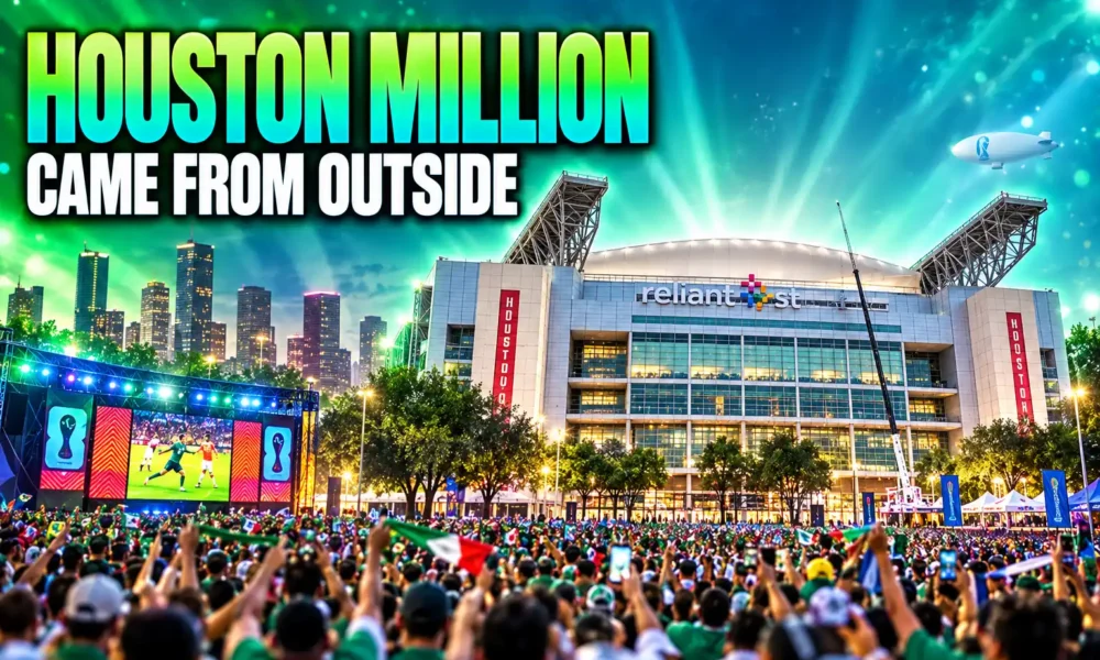 Houston World Cup 1 million participants EaDo fan festival