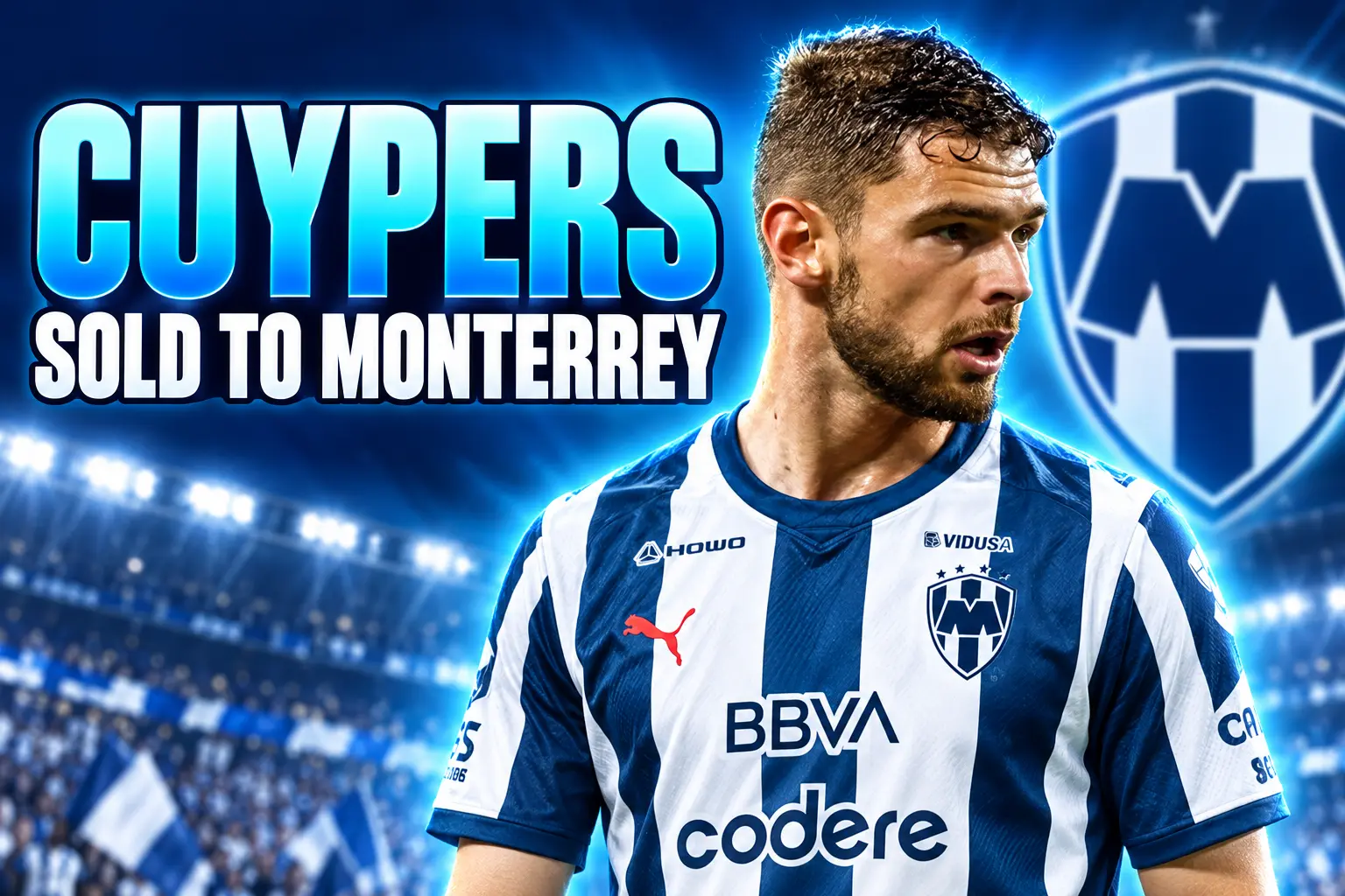 Hugo Cuypers sold to Monterrey after Lewandowski signing