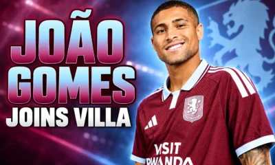 João Gomes Aston Villa signing from Wolves