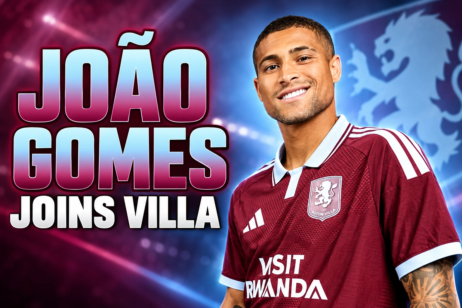 João Gomes Aston Villa signing from Wolves