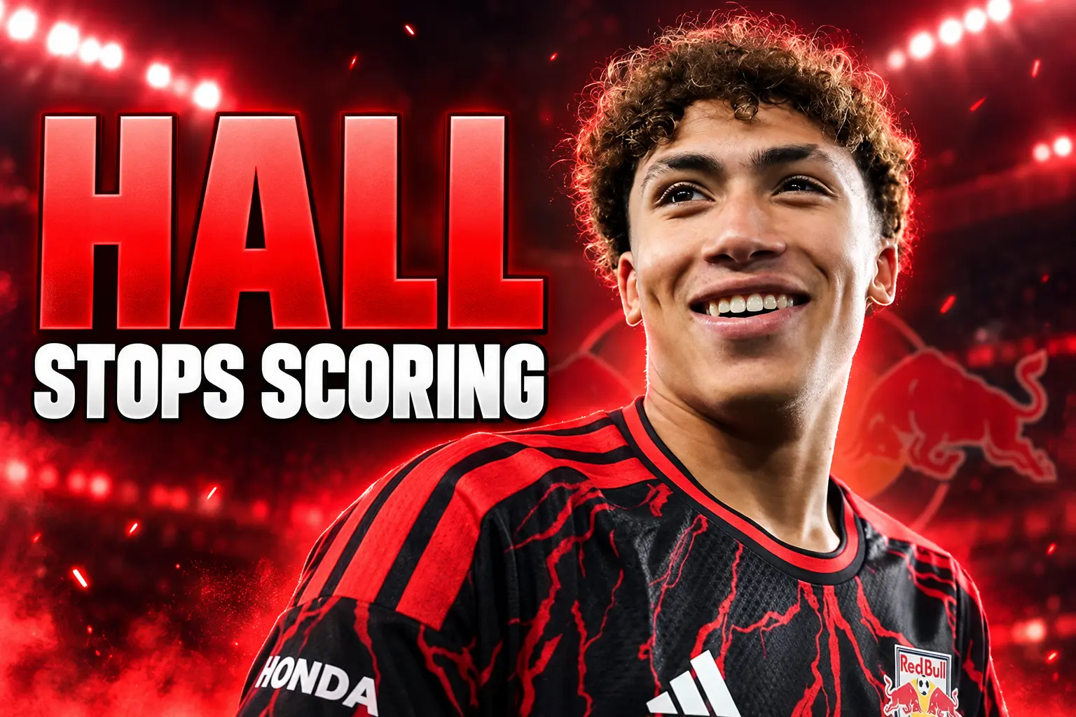 Julian Hall youngest MLS hat trick against Columbus