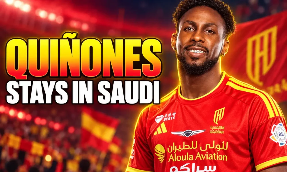 Julian Quinones Al-Qadsiah Ballon d'Or Villa transfer