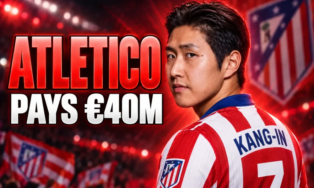 Kang-in Lee Atletico Madrid transfer from PSG