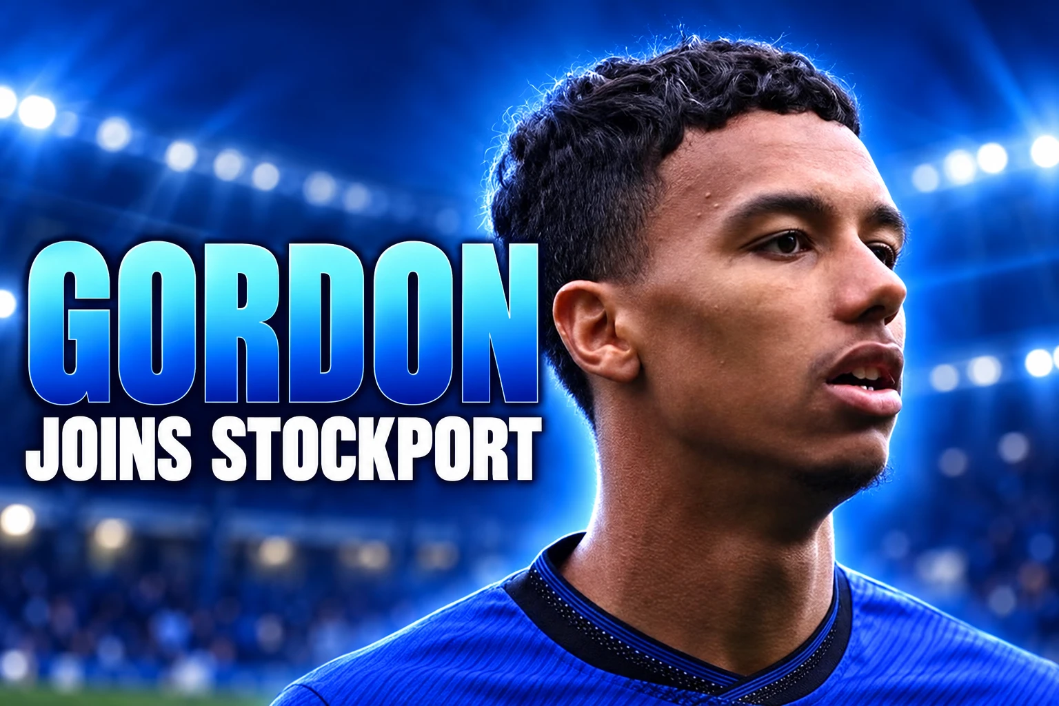 Kyron Gordon Stockport County free transfer from Rochdale